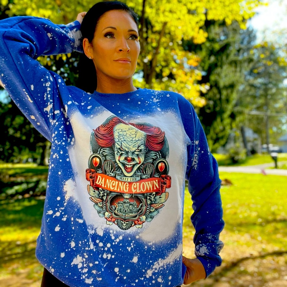 Penny wise bleach sweat shirt